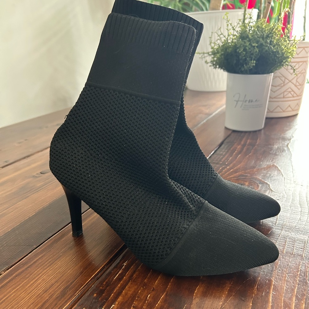 3”  uncle heels, super comfy booties